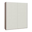 Ver imagem 3 de Guarda Roupa Modulado 100% MDF 2 Portas de Correr Orion CabeCasa MadeiraOriginals Marrom