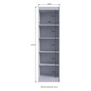 Ver imagem 2 de Armário 2 Portas Lavanderia Multiuso Multimóveis CR8002 Branco