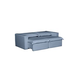 Sofá Cama Casal Retrátil e Reclinável em Linho Sofatec - 3