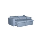 Ver imagem 4 de Sofá Cama Casal Retrátil e Reclinável em Linho Sofatec