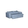 Sofá Cama Casal Retrátil e Reclinável em Linho Sofatec - 4