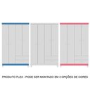 Ver imagem 2 de Guarda Roupa Infantil 4 Portas 2 Gavetas Branco Rosa
