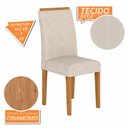 Ver imagem 4 de Mesa com 6 Cadeiras Pierre 1,60 Cina/off White/bege - Móveis Arapongas Cinamomo/off White/bege 03