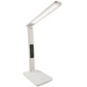 Luminária Articulada Led Touch Dobravel Termometro Relógio Digital Alarme Mesa Calendario - 6