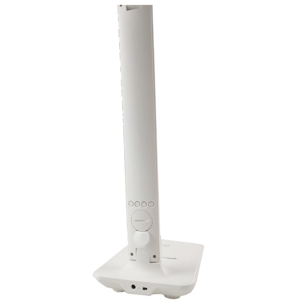 Luminária Articulada Led Touch Dobravel Termometro Relógio Digital Alarme Mesa Calendario - 11
