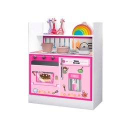 Cozinha Infantil Para Meninas Com Cooktop e Fogão - 2