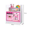 Cozinha Infantil Para Meninas Com Cooktop e Fogão - 3