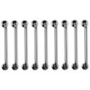 Ver imagem 1 de Barra de Apoio 60cm Aço Inox Kit 9 Unidades Acessibilidade Criança Idoso Segurança Box Banheiro Supo