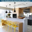 Ver imagem 6 de Kit 4 Cadeiras Empilhável Inmetro Aviv Master Allegra Fratini Polipropileno Amarelo Suporta 182kg