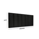 Ver imagem 2 de Cabeceira Estofada Modular Cama de Casal Autocolante- 2,00 Metros
