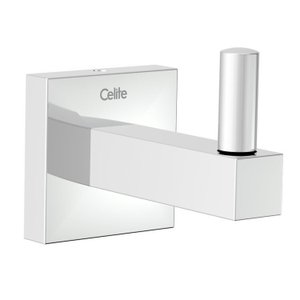Kit com 3 Cabide N Linha Elite Cromado Banheiro