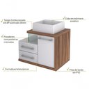 Ver imagem 5 de Gabinete Armario P-banheiro (balcao C-cuba Q355) Legno 650 Branco Chess C-nogal