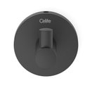 Ver imagem 5 de Kit com 3 Cabide New Linha City Banheiro Metal Preto/Matte Celite