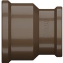 Ver imagem 3 de Kit 10 Luva Soldável Redução Roscável Pvc Marrom Tubos Água Fria 3/4x1/2” Polegadas Dn
