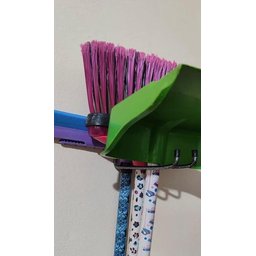 Suporte de Parede P/ Vassoura e Rodo 18cm - 6