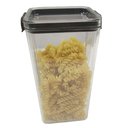 Ver imagem 5 de Pote Hermetico 1300ml Tampa Trava Veda Conserva Alimento Mantimento Tempero Transparente