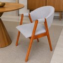 Ver imagem 5 de Combo 4 Poltronas Lithi Decorativas e Estofadas Confortáveis Recepção