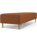 Ver imagem 6 de Puff Decorativo Sala de Estar Bali W01 Pés Palito 210x60cm Bouclê Terracota - Lyam Decor
