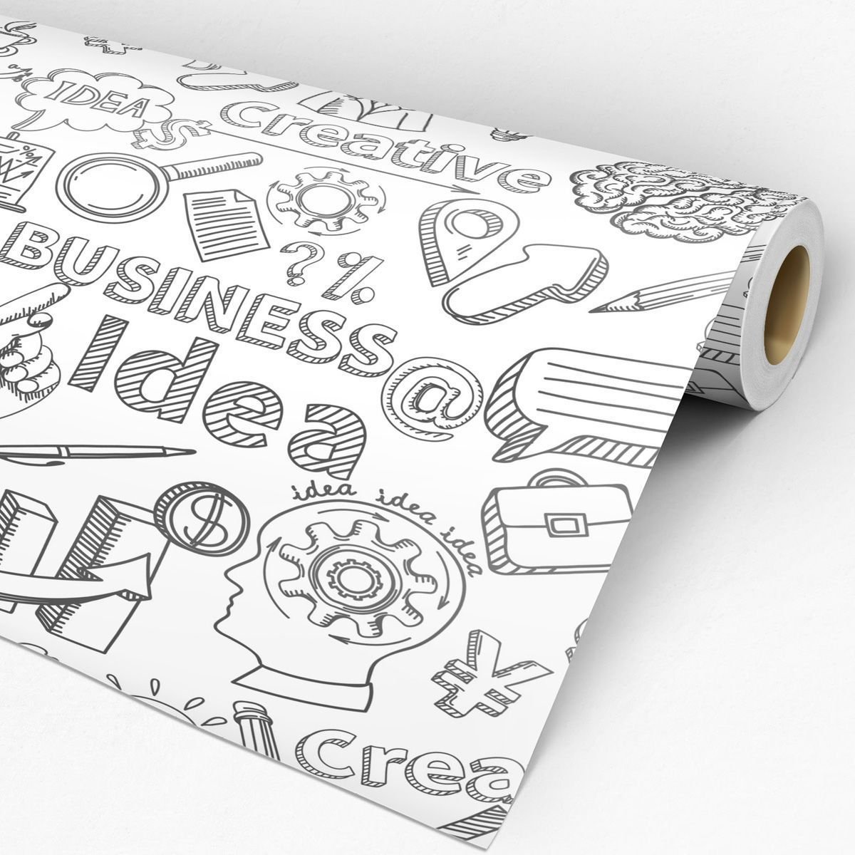 Papel de Parede Adesivo Casual Escritório Decor - 2