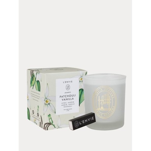Vela Perfumada Patchouli Vanilla 210g – L’envie