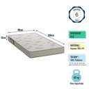 Ver imagem 3 de Colchão para Cama Solteiro 188x88x12cm D23 Bege