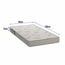 Ver imagem 2 de Colchão para Cama Solteiro 188x88x12cm D23 Bege