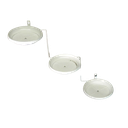 Ver imagem 1 de Jardim Vertical: Suporte de Parede Branco para 3 Vasos | Decoração Sofisticada e Prática! Direito