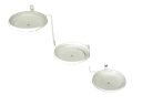 Ver imagem 1 de Jardim Vertical: Suporte de Parede Branco para 3 Vasos | Decoração Sofisticada e Prática! Direito