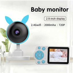 Câmera de Monitor de Bebê Baby Call Voz Eletrônica S/fio - 9