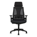 Ver imagem 6 de Kit 4 Cadeiras Office Diretor Toledo com Apoia Cabeça e Braços 3d Nr17