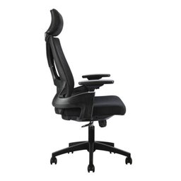 Kit 5 Cadeiras Office Diretor Toledo com Apoia Cabeça e Braços 3d Nr17 - 7
