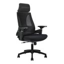 Ver imagem 3 de Kit 10 Cadeiras Office Diretor Toledo com Apoia Cabeça e Braços 3d Nr17