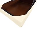 Ver imagem 3 de Saia Box Solteiro Matelada Com Pingente:Palha