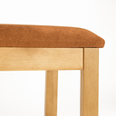 Ver imagem 7 de Banqueta Urze Estofada Cappuccino