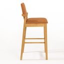 Ver imagem 3 de Banqueta Urze Estofada Cappuccino