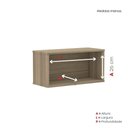Ver imagem 3 de Nicho de Parede 300x600mm Noce Naturalle