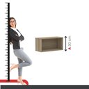 Ver imagem 4 de Nicho de Parede 300x600mm Noce Naturalle