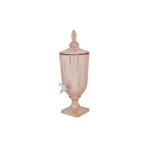Suqueira de Cristal Suco Bico Abacaxi Âmbar 5l