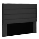 Ver imagem 1 de Cabeceira Estofada Cama Box Casal Queen Size La Italian 160cm Suede Preto - Desk Design