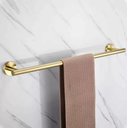 Ver imagem 6 de Kit Acessórios para Banheiro Aço Inox Acabamento Redondo Dourado Gold 4 Peças