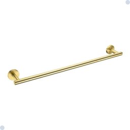 Kit Acessórios para Banheiro Aço Inox Acabamento Redondo Dourado Gold 4 Peças - 4
