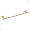 Kit Acessórios para Banheiro Aço Inox Acabamento Redondo Dourado Gold 4 Peças - 4