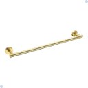 Ver imagem 4 de Kit Acessórios para Banheiro Aço Inox Acabamento Redondo Dourado Gold 4 Peças