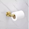 Kit Acessórios para Banheiro Aço Inox Acabamento Redondo Dourado Gold 4 Peças - 9