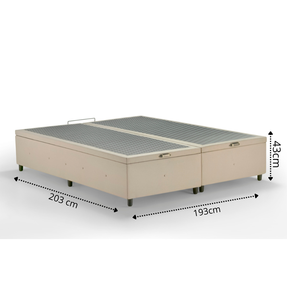 Box Baú Premium 203cm X 193cm X 43cm King - 3