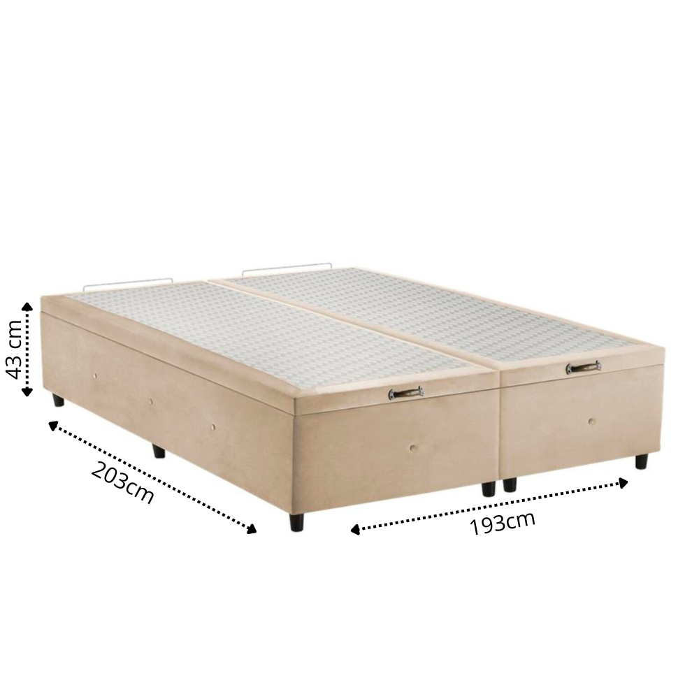 Box Baú Premium King 193x43cm - 4