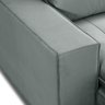 Sofa Retratil Reclinavel 2 Lugares 2,00 Vitória Veludo Cinza Claro Lansofbr - 8