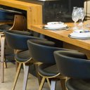 Ver imagem 4 de Conjunto 6 Caderias para Sala de Jantar Betina Preto