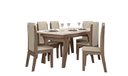 Ver imagem 2 de CONJUNTO SALA DE JANTAR DANDARA 1,56 COM 6 CADEIRAS AMÊN 74B