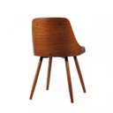 Ver imagem 4 de Kit 2 cadeiras para sala de jantar estofadas Milão